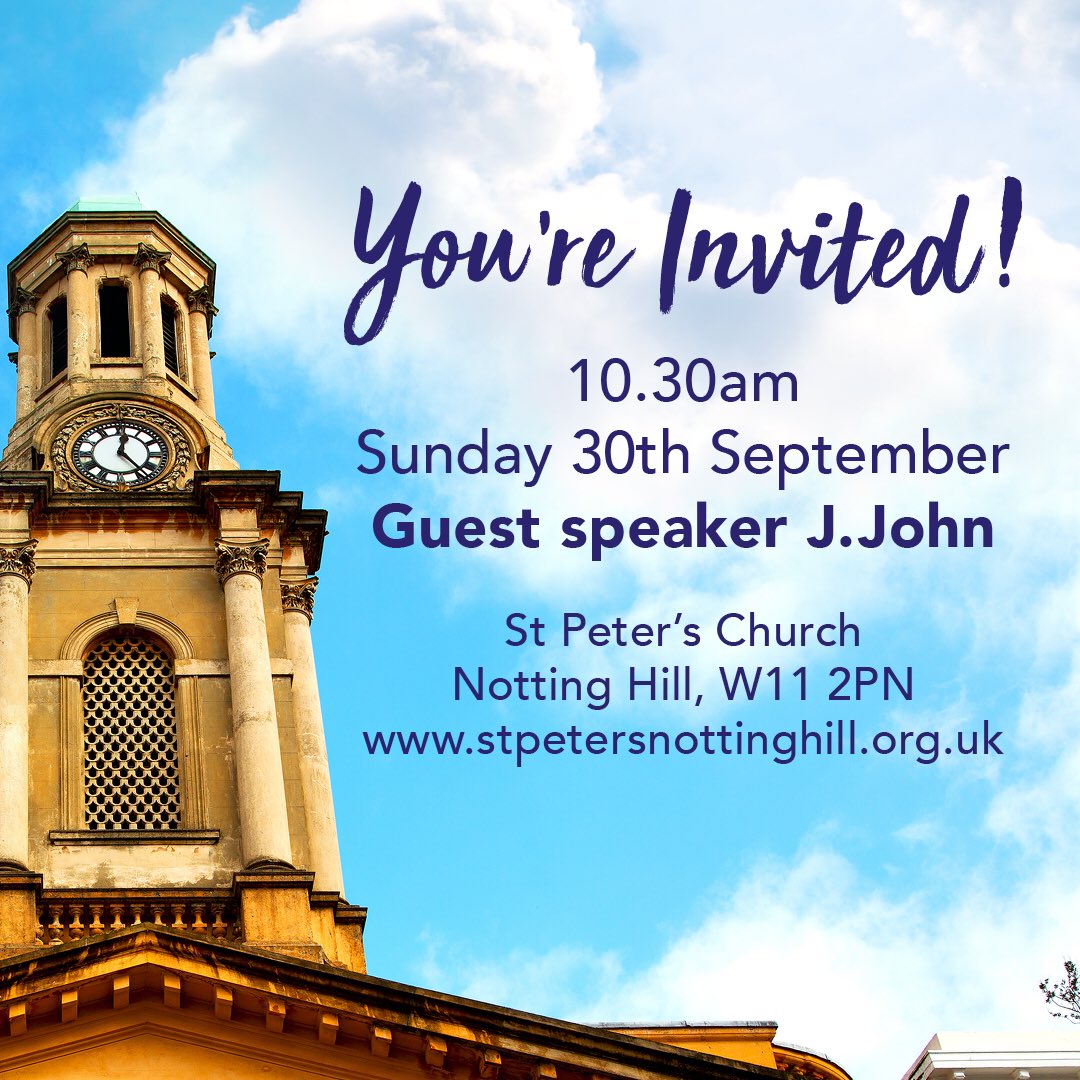 Looking forward to preaching at <a href="/StPetersNHill/">StPeter'sNottingHill</a> this Sunday! If you are in the area, come and bring a +1 to help them on their journey of faith: ph-ilo.com/2PXpah9
