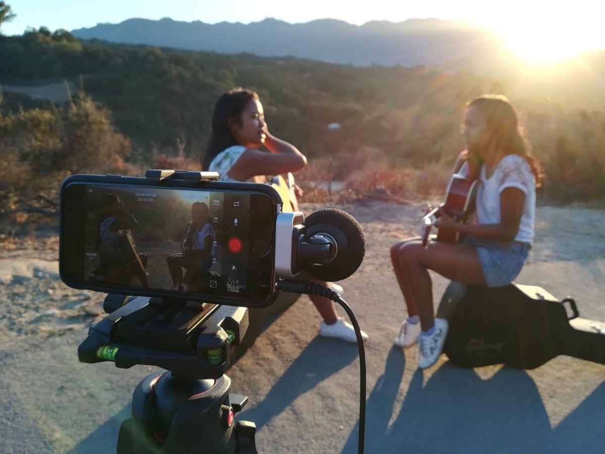 Shure On Twitter Before Heading To The Capitol Studios Off The Beaten Track Contest Winners The Baron S Jelly Spent Some Time In Topanga Canyon Recording A Quick Motiv Session Using Our Mv88