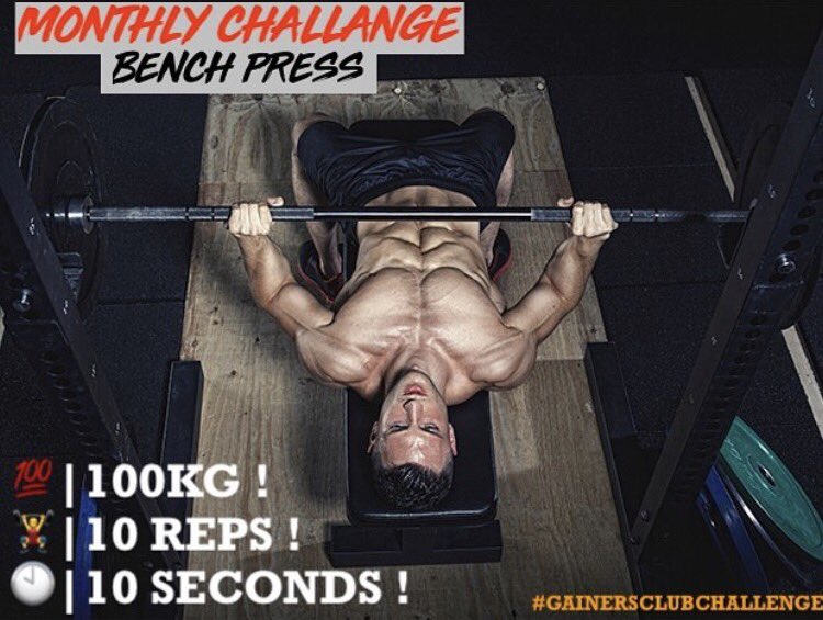 GainersClub's tweet image. ❗️CHALLENGE❗️CAN YOU DO THIS IN UNDER 10 SECONDS?⏱ TAG &amp;amp; REPOST✅ #gainersclubchallenge #benchpress #gym #fitness #strength #gains #bodybuilding