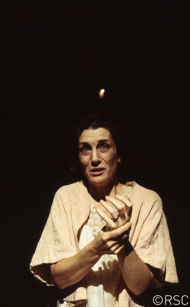 Happy birthday to Harriet Walter, here as Lady Macbeth 1999. Pic Jonathan Dockar-Drysdale, via 