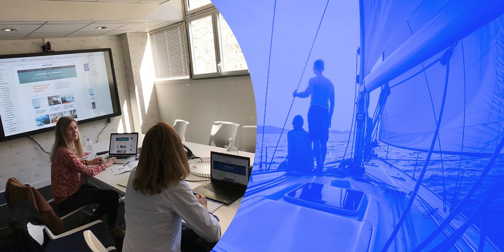 Session créative au <a href="/hangar_a_paname/">Hangar à Paname</a> avec l’un de nos fidèles clients, Sanimarin du @Groupe_SFA, lors d’un atelier de finalisation du webdesign dans le cadre de la refonte de leur site #UX/#UI