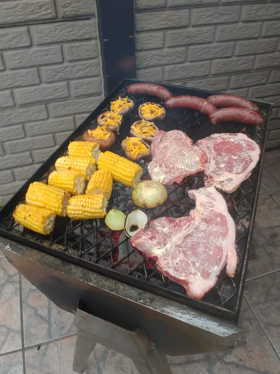 MichelleJArtist's tweet photo. @hugoludikADAM Hier is ons lekker braai vir die dag! https://t.co/OKBbJRgJzo