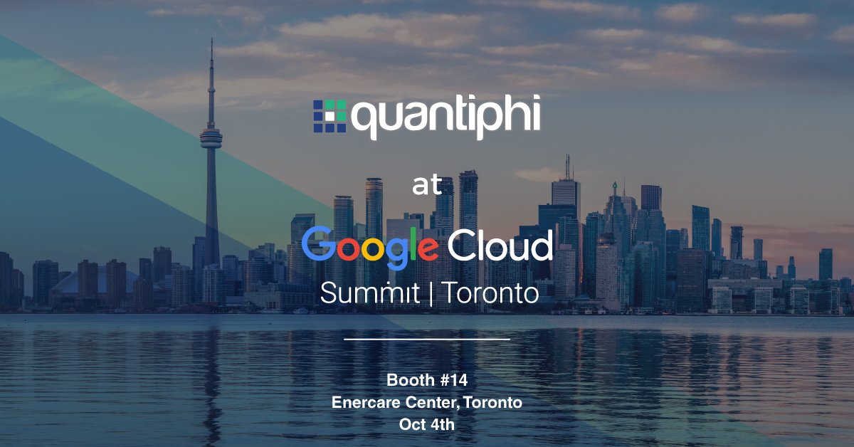 Quantiphi's tweet photo. Quantiphi will be at #GoogleCloudSummit in Toronto. Visit us at booth #14 to witness some mind blowing AI solutions for enterprises.
#MachineLearning #CloudTech #GCPCloud #BigData #ArtificialIntelligence #CloudSummit18 #MindblowingAI https://t.co/DfhbuLoKem