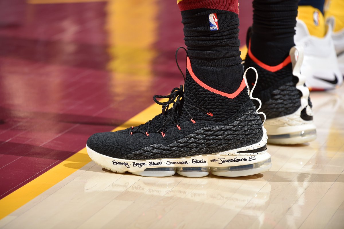 lebron 15 crimson red