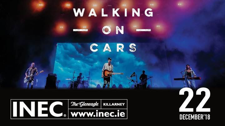 The_TechCompany's tweet photo. 🔉The gigs just keep coming 
Walking On Cars play the INEC Killarney 22nd Dec. 
Tickets on sale in our Dominick Street Store this Friday @ 10.00 🎟 #ticketmasteroutlet https://t.co/xyFNAnXV1S