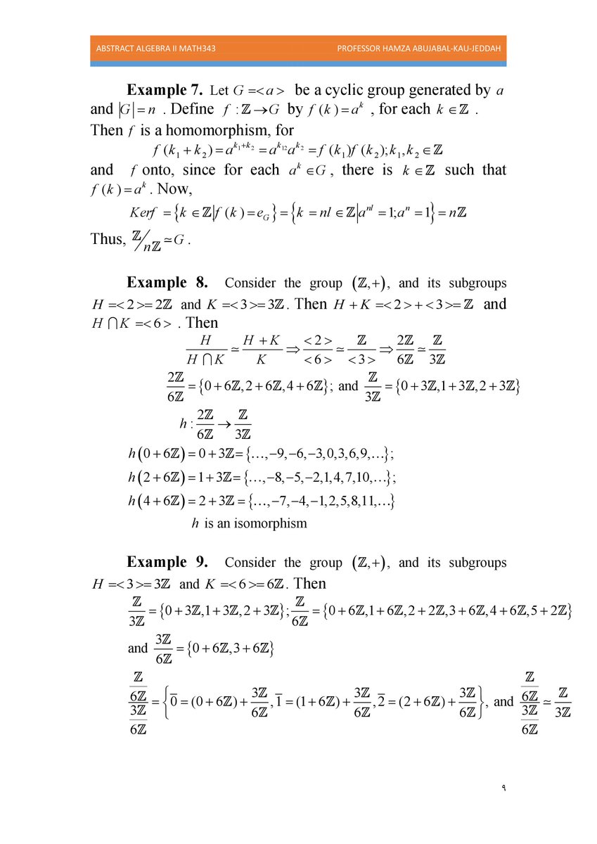 profhabujabal's tweet photo. #math343 Wed Lecture 26-9-2018 Abstrat Algebra II https://t.co/FMS2X51NCr