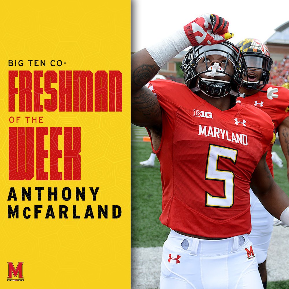 Maryland Football On Twitter B1g Honors At Mdque33 Big