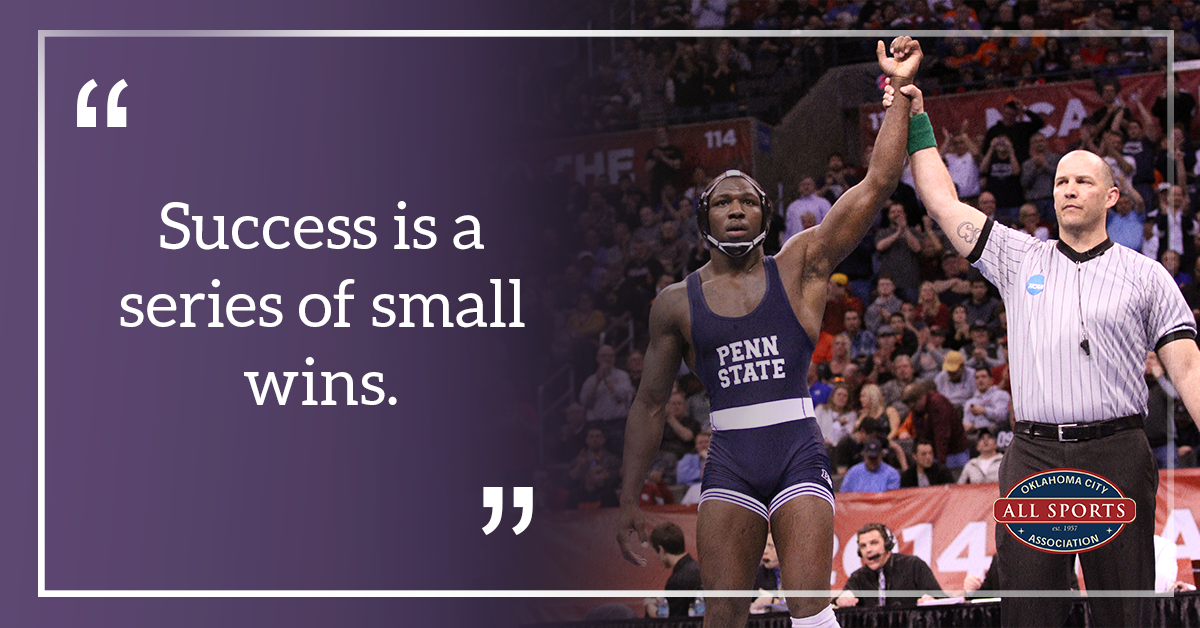 #MotivationalMonday "Success is a series of small wins."