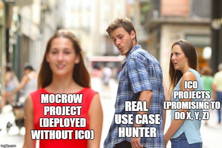 #MocrowProject is a project in deployment running on #SmartContracts. It is the integration of an electricity ecosystem with the #Blockchain #EnergyBlockchain

#NoICO #NoFundRaising #NoCrowdsale #NoCrowdfunding