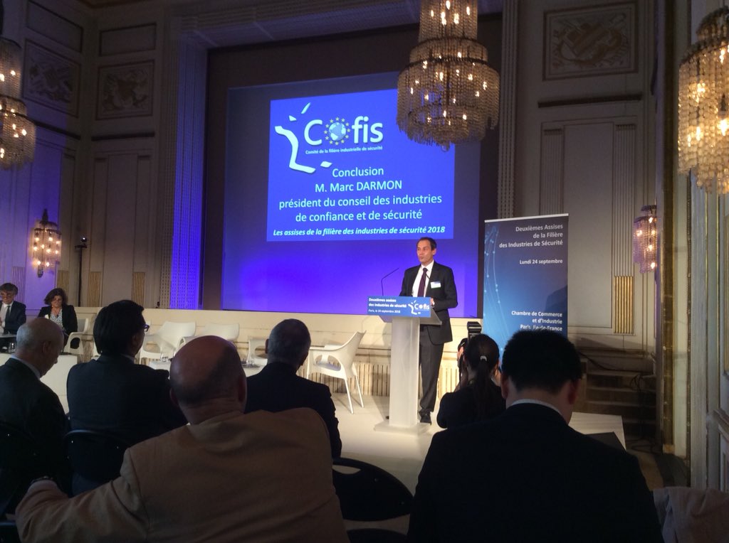 Le mot de conclusion de <a href="/marc_darmon/">Marc Darmon</a> pour ces #AssisesCofis
« Rendez-vous dans deux ans pour les troisièmes assises de la filière des industries de la sécurité »
<a href="/FiliereSecurite/">CoFIS</a>