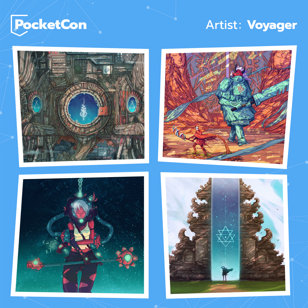 Voyager loves creating explorers of mystical themes as the main characters of illustrations, also Voyager tries to pay tribute to nature highlighting in all his pieces. Voyager would be thankful if you leave a positive feedback: 
bit.ly/2NwU3fE
#digitalart  #pocketcon