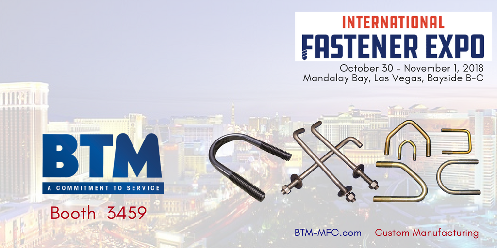 BTMMfg's tweet photo. Who's heading to @FastenerShow in #Vegas next month? Swing by @BTMMfg in booth 3459 and grab a cup of our #uboltblendcoffee! #CustomMFG #ManufacturingFasteners #CustomManufacturing #Ubolts #JBolts #EyeBolts #AnchorBolts #Packaging #Labeling #BTMMfg https://t.co/3wErGhyFEK