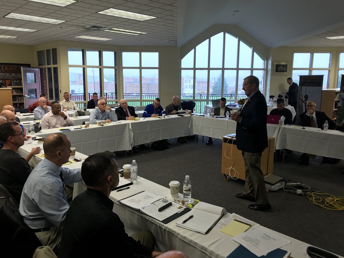 CharacterIsKey's tweet image. New Leaders learning about funding streams from Maj Gen Mack Hobgood, USAF (ret).