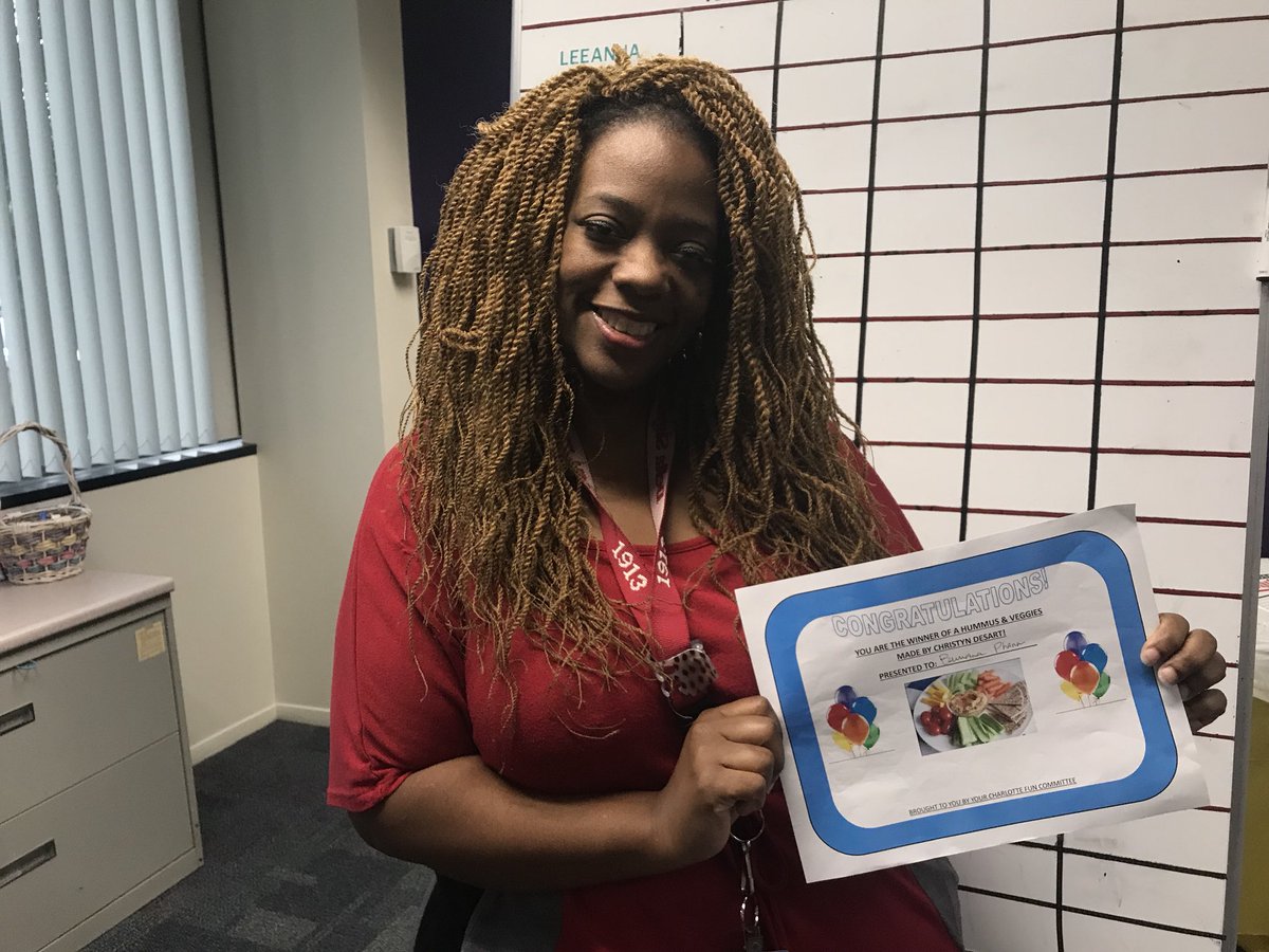 Congratulations Bowanna Pharr <a href="/QueenCityQueenB/">Bowanna Pharr @QueenCityQueenB</a>  for being a great support to <a href="/CharlotteUverse/">Uverse Char-Lit 🔥</a> and a winner of the fun committee’s holiday fundraiser. Thank you for your participation! <a href="/anthonyetuggle/">Anthony E. Tuggle</a> #TuggleNation #SolizStrong