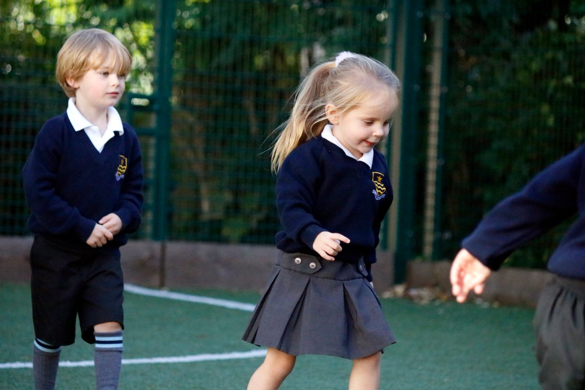 SJCJuniorSchool's tweet photo. Our Turtles & Reception Class enjoying the sunshine during their first PE lesson of the year. It was great to see them developing their skills and starting their next learning journey at St John's. #StudentsThrive #LittleStJohns #InfantSchool #PrePreps #Nursery #Reception https://t.co/tG3ATO75ld