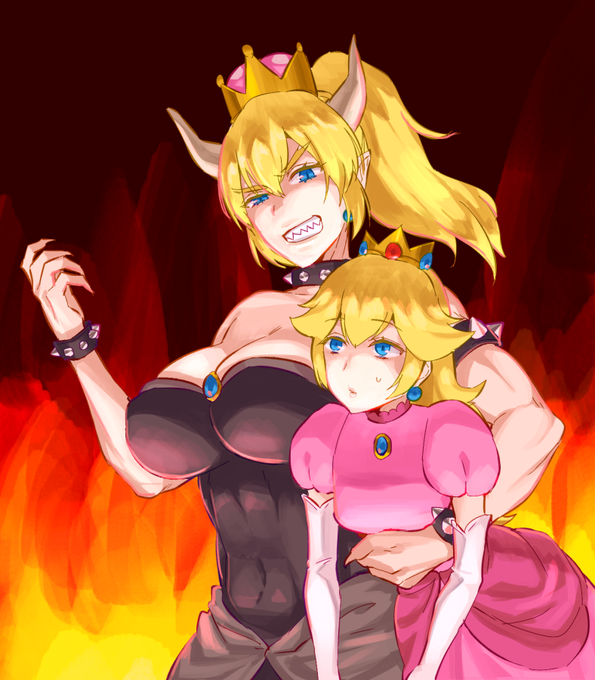 クッパ姫と攫われ姫 