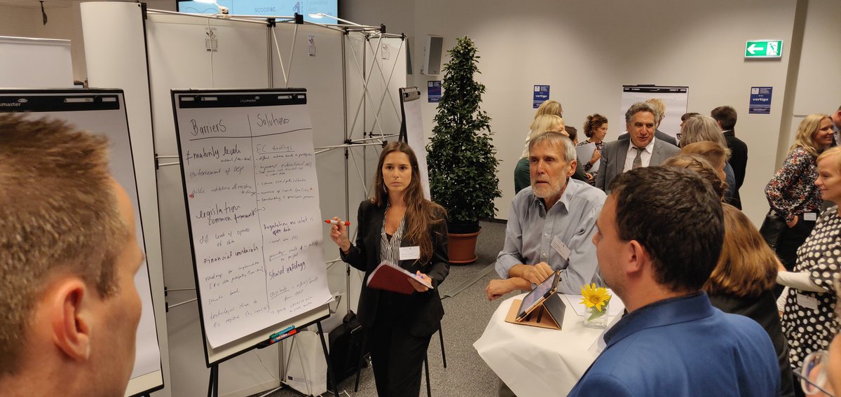 Geo_Zoid's tweet image. Drivers and Barriers to the #OnceOnlyPrinciple intensively discussed at the World Café with @gabiviale #TOOP4EU