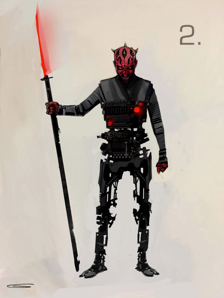 DiscussingFilm on Twitter "New concept art for Darth Maul in ‘SOLO A