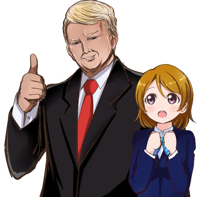 米のトップと花陽ちゃん 