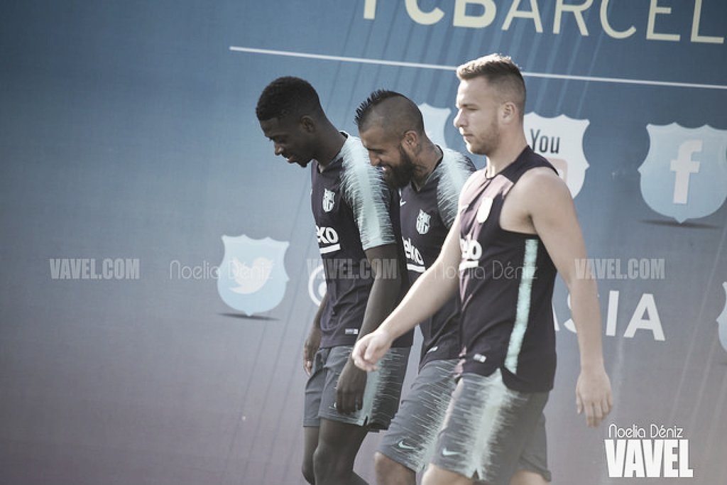 primeravavel's tweet photo. #Barcelona | Plan de entrenamiento semanal del primer equipo https://t.co/kpPWRAoD4b https://t.co/VszDJnKDft