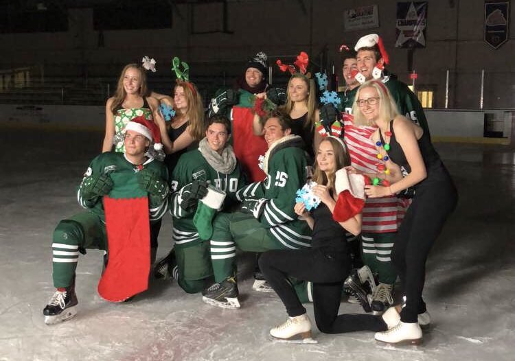 Thank you again to <a href="/BobcatsHockey/">Ohio Bobcat Hockey</a> for helping us with our yearly calendar shoot yesterday! Be sure to visit our window at hockey games this season and purchase our awesome calendar. Here’s a sneak peak! #ouohyeah ⛸💚🏒