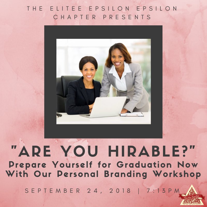 DSTEE1913's tweet photo. “Are you hireable?” will be held in Wonders C102 this evening at 7:13pm. Bring those resumes! Business casual is preferred. https://t.co/HrSWaiKX4j