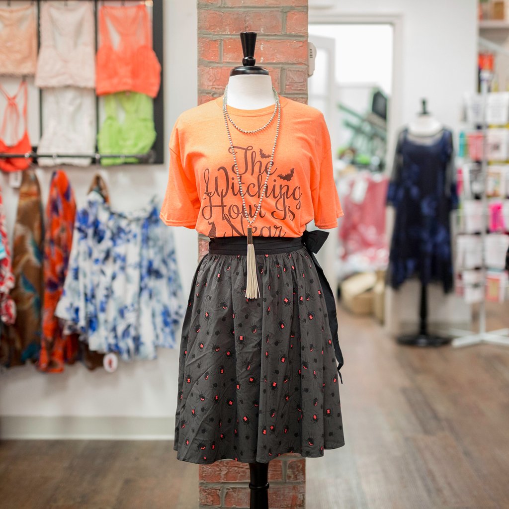 a_splashofsass's tweet photo. The Witching Hour Is NEAR!

Grab your Halloween Gear while supplies Last
 ————> https://t.co/nMby5Z4Qai

.
.
.
.

Halloween Tees
$36

Sourpuss
Themed Skirt
$37
.
.
.
.
.
Join our REWARDS PROGRAM by texting SASS to 578-277. https://t.co/FJjxtMkB2w