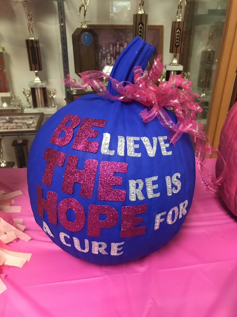 VGBlueDevils's tweet photo. It’s Pink Week here in VG as we gear up for our Blue Devil matchup Friday night! Thank you @BismarckHigh for teaming up with us in our fight against breast cancer. #fightlikeabluedevil https://t.co/1bCSOmuwN2