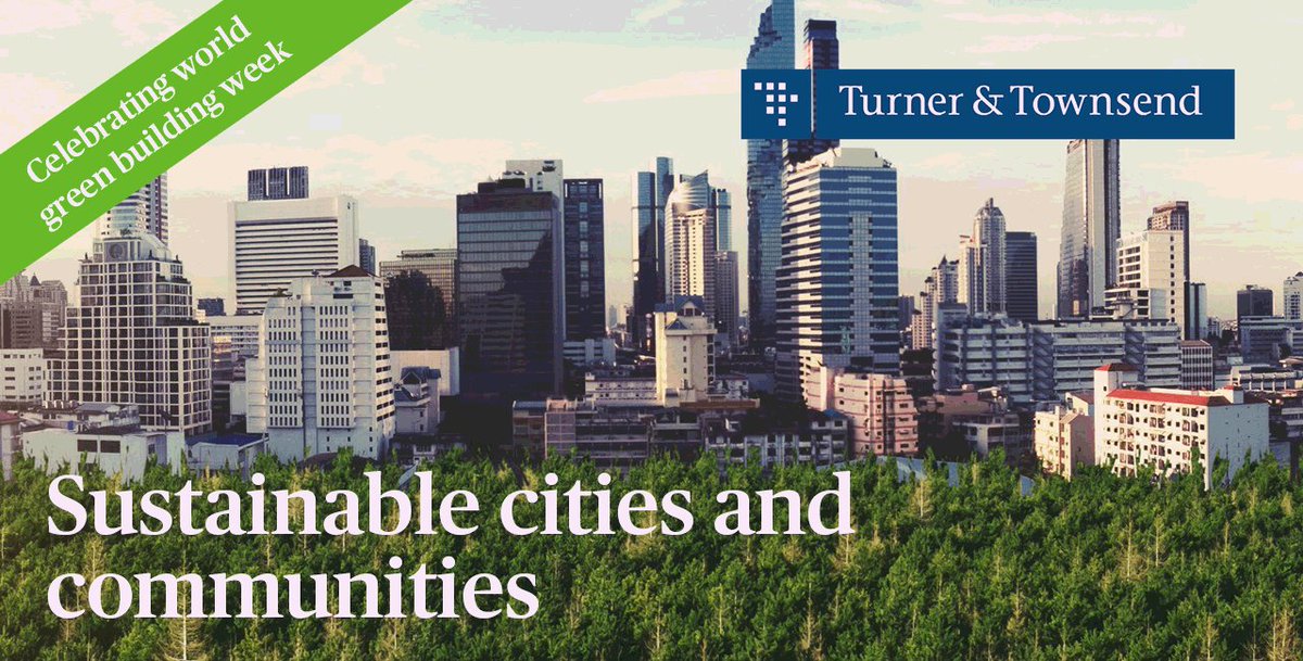 It's #WorldGreenBuildingWeek! 🏡 We know we play an important role in helping clients build more sustainable cities. Through efficient use of technologies, materials and methodologies we're advancing our sustainability outcomes! Learn more at turnerandtownsend.com/en/insights/an…