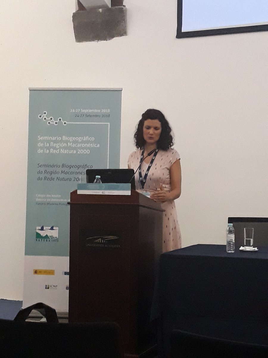 BioGeoProcess's tweet photo. Noelia Vallejo Pedregal from @EU_ENV introduces the #biogeographicalProcess and #Natura2000 and its importance for the #Macaronesian region https://t.co/WNM5iMRnqj