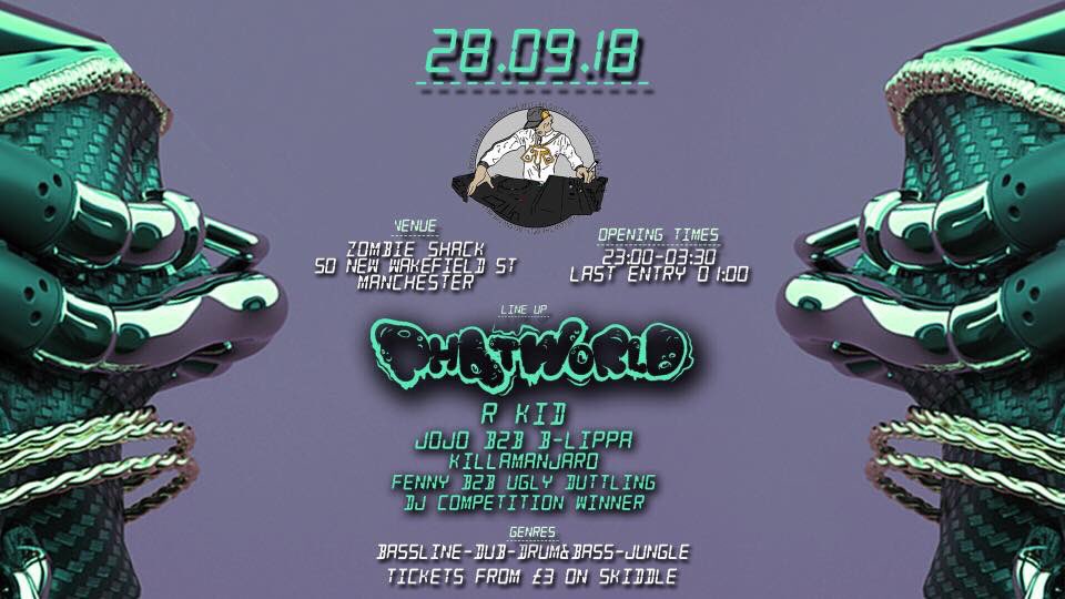 BeltEvents's tweet image. This Friday in Manchester the biggest dons in bassline will be ripping it up wkth some proper woblars!!