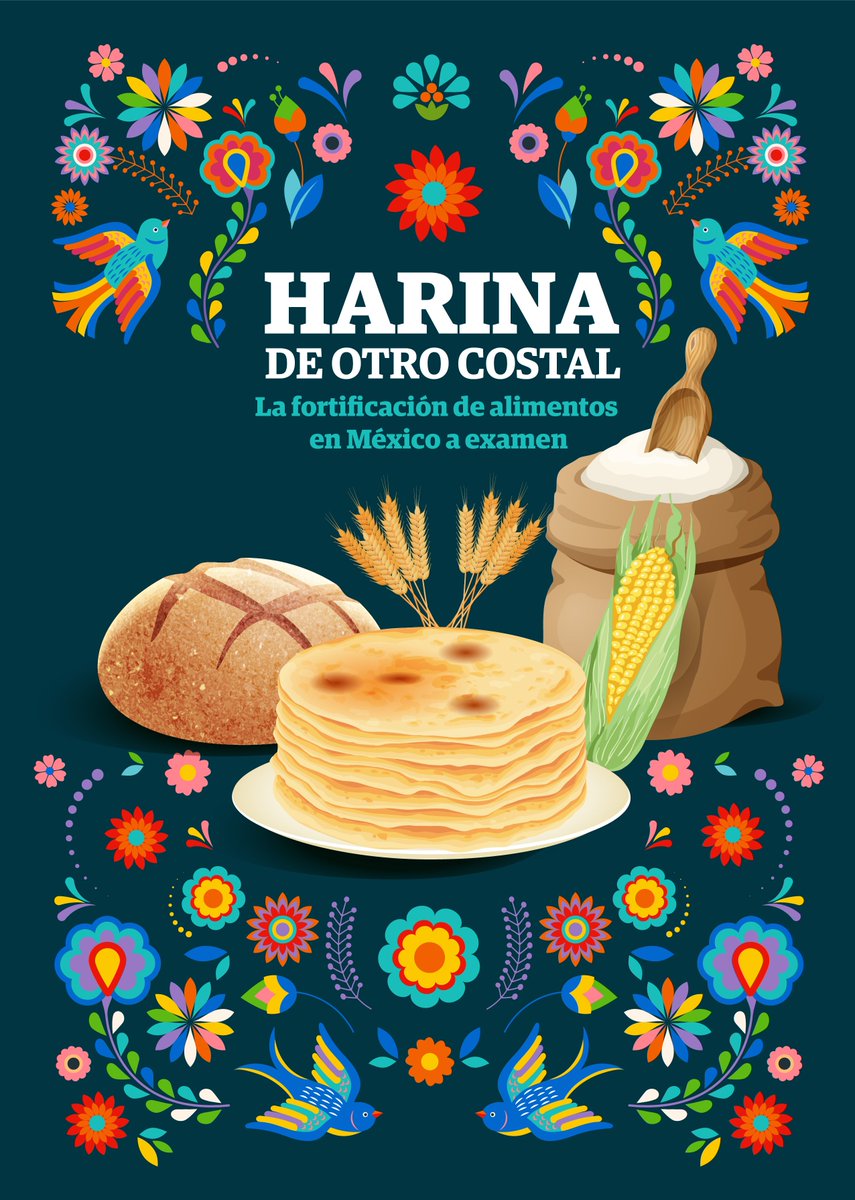 AlGranoMex's tweet photo. Mañana presentaremos el reporte "Harina de Otro Costal: La fortificación de alimentos en México a examen" #AlGrano @ChangingMarkets @Proy_Alimente @yatzirizepeda @elpoderdelc @Unkilodeayuda @FundarMexico @tortillamaizmx @THPMexico @coanutricion @FSemillasdeVid1 @oxfammexico https://t.co/R1MqF3D0IE