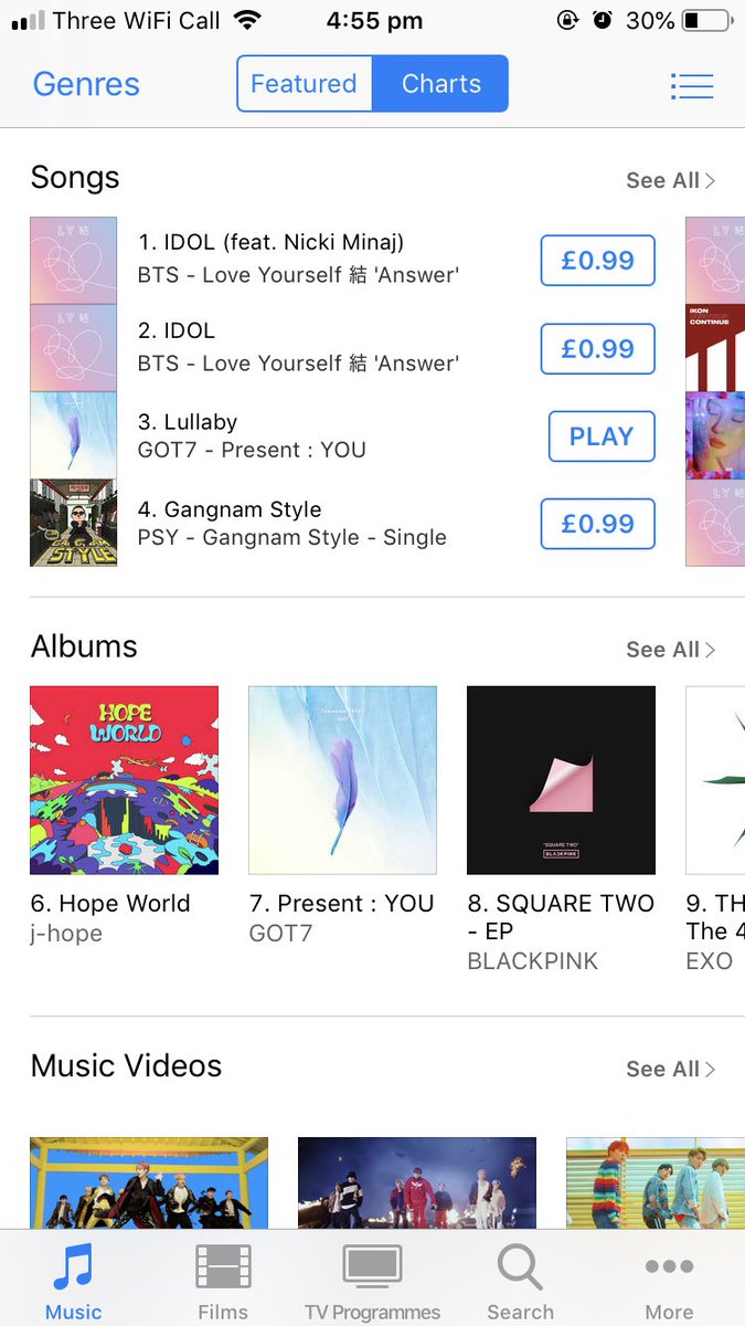 Itunes Kpop Chart Uk