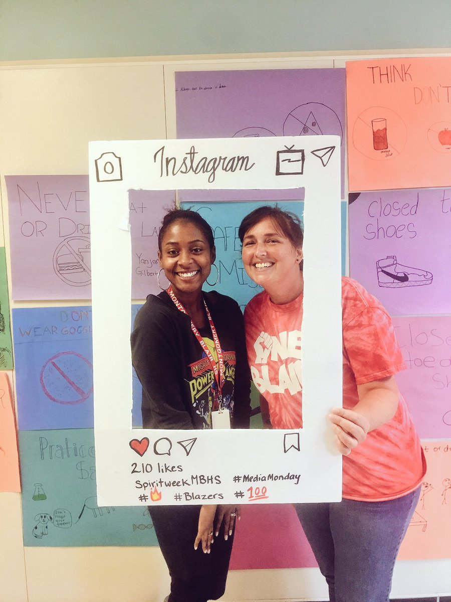 mbhs_earle's tweet photo. Power Ranger sighting on instagram #MediaMonday #SpiritWeek #BioOrBust #BlairScience https://t.co/G8QJuozAjk