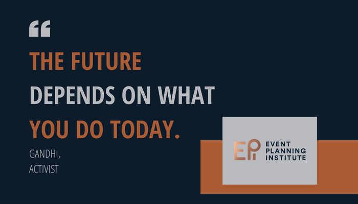 EventsCareer's tweet photo. Your future is dependent on the decisions you make in the present. So if you've been dreaming about a future #career in #events, today is the day to get started! 

#eventprofs #eventpros #eventcareer https://t.co/JfAzav4mgb