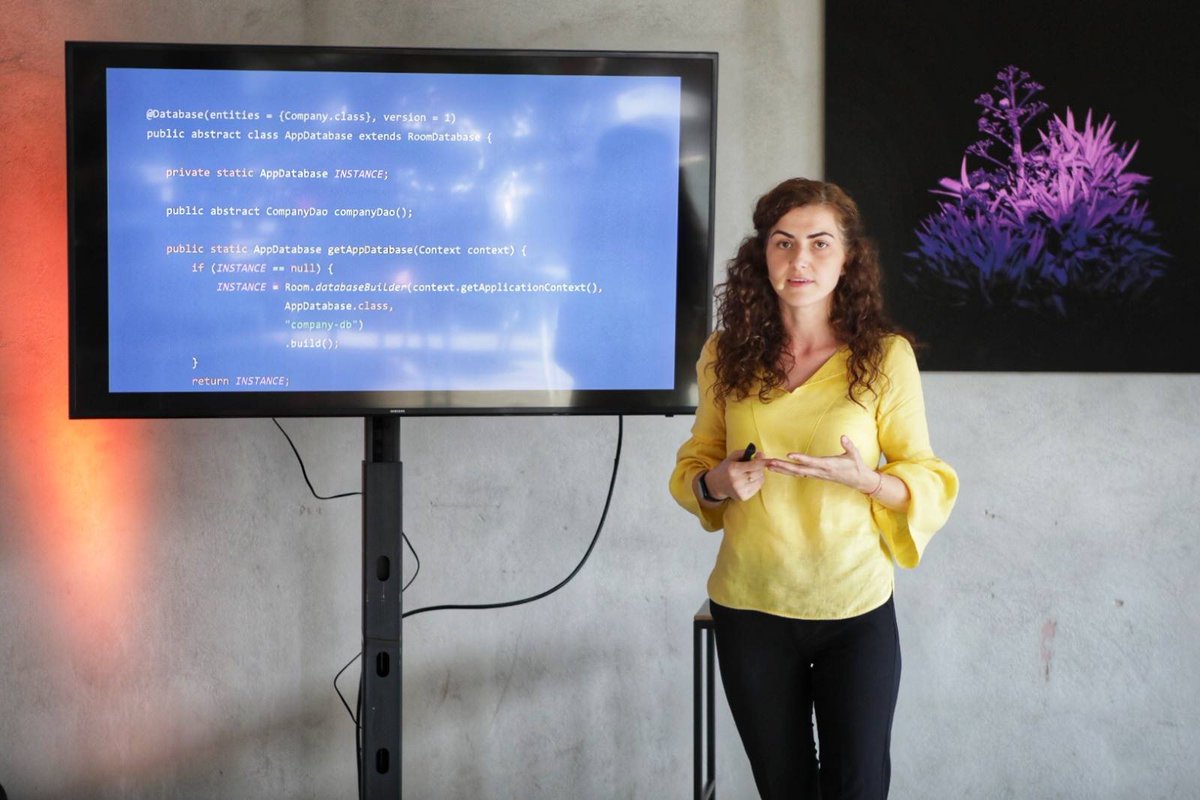 MagdaMiu's tweet image. Speaker at TechJam on Mobile - Checked
@TechFestRO, thank you for inviting me!
#androidDev #Room #ArchitectureComponents #AndroidJetpack