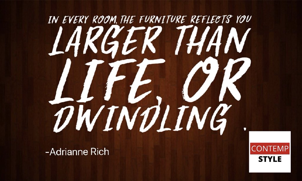 ContempStyle1's tweet photo. #Quote #HappyMonday #FurnitureQuotes #ContempStyle #Contemporary #Buyfurniture #Buyfurnitureonline #online #freeshipping #Miami #USA #life #reflects #personality #homedecor #sustainablefurniture #ecofriendly #familybusiness https://t.co/U1ogAnpeKA