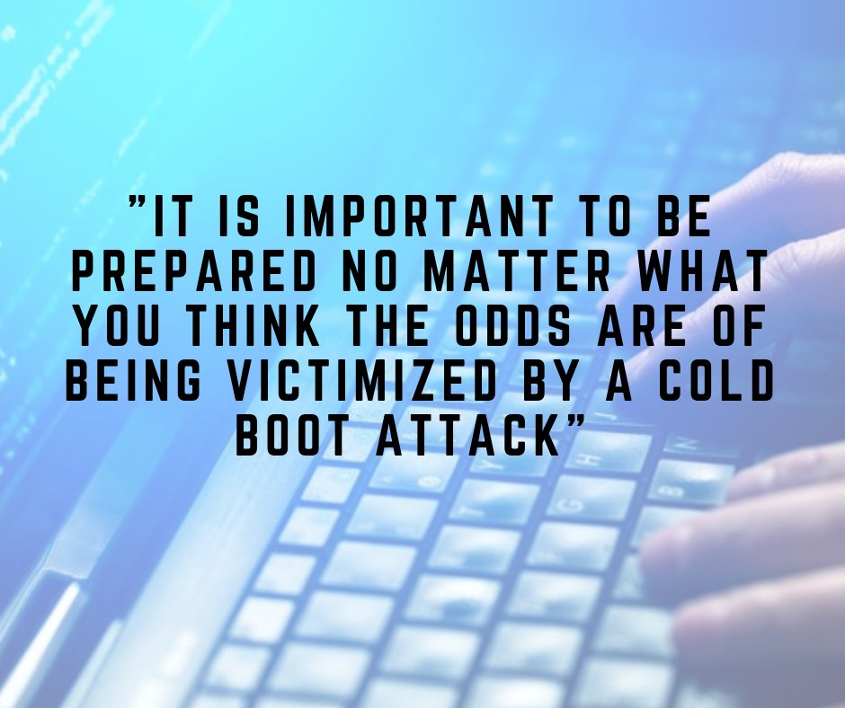 CompuVisionSB's tweet image. What you should know about cold boot attacks via @Forbes #cybersecurity #cybersecurityawareness #hackers #databreach #databreachprevention

ow.ly/eK3O30lX4mp
