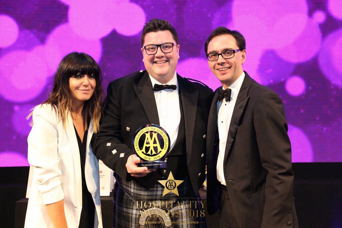 AAHospitality's tweet photo. Congrats to @the_newport @mrjayger AA Restaurant of the Year for Scotland #AAawards @welcometofife https://t.co/NDObpDeYup