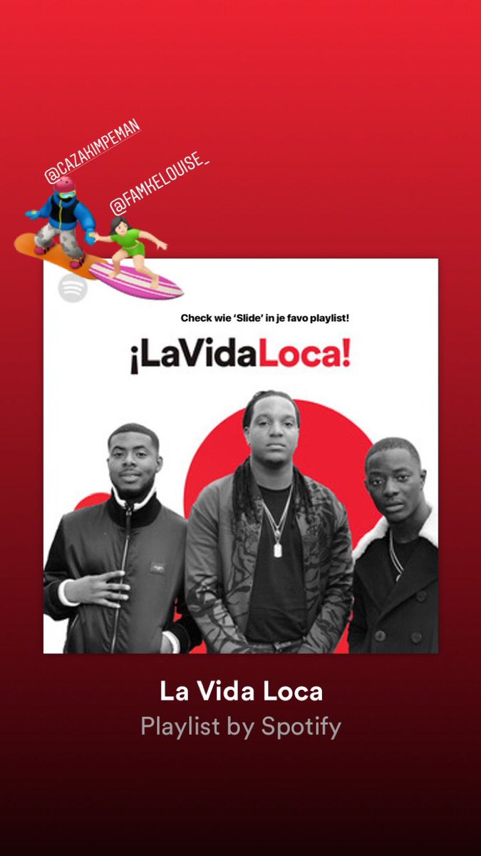 PublishYou's tweet image. 🏄🏾‍♂️🏄🏻‍♀️naar Shazam &amp;amp; Ontdek ‘Slide’ @Caza010 &amp;amp; Famke Louise.                                                     🔊buff.ly/2zqsZpG #streammore