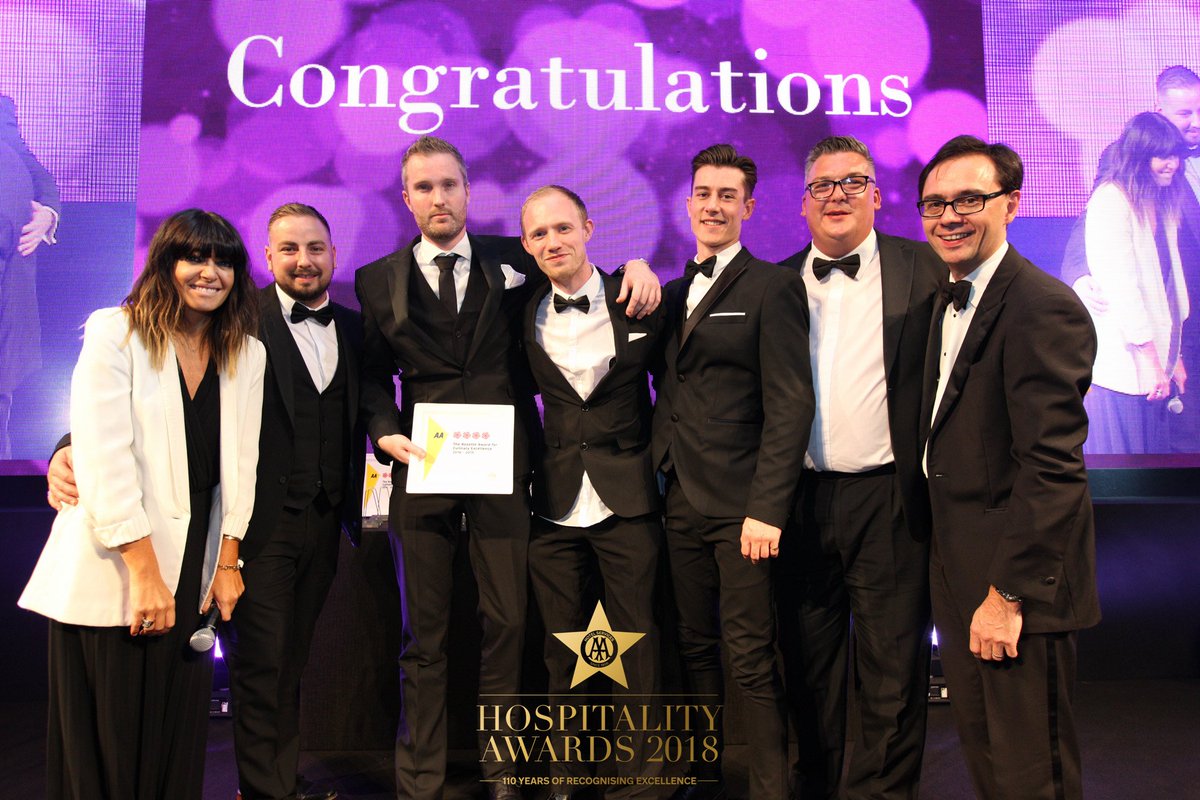 AAHospitality's tweet photo. New 4 AA Rosettes! Congrats to @GreatFosters  @douglasbalish #AAawards @rakporcelaineu  @surreylive @SurreyLife https://t.co/Ln1sqtvvaC