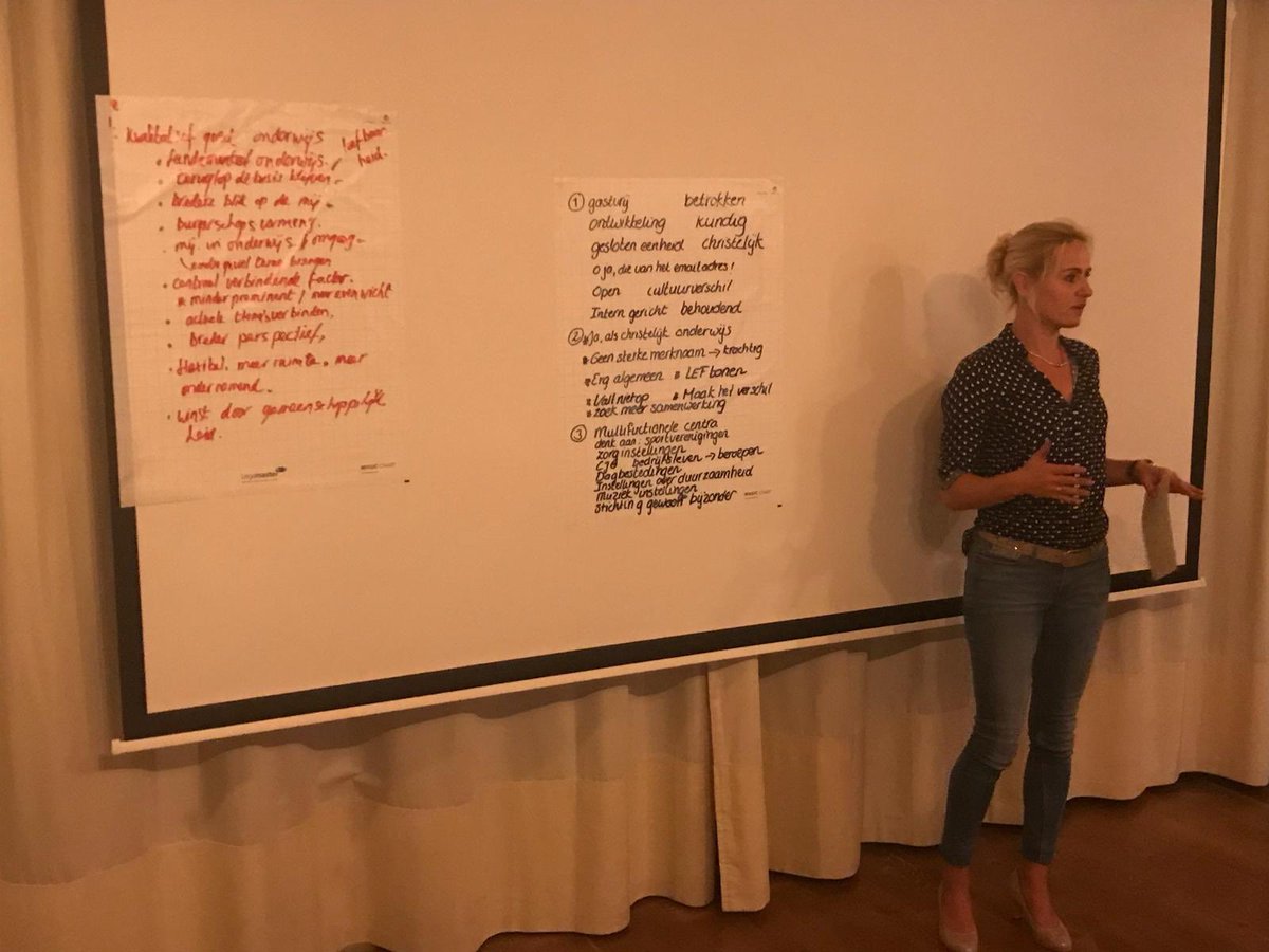 Wat een betrokkenheid op onze stakeholders bijeenkomst!  En wat waardevol om SAMEN met elkaar te praten over de toekomst. Iedereen bedankt voor zijn of haar bijdrage we gaan er zeker mee aan de slag! #strategischbeidsplan #onderwijs #SAMENWERKEN