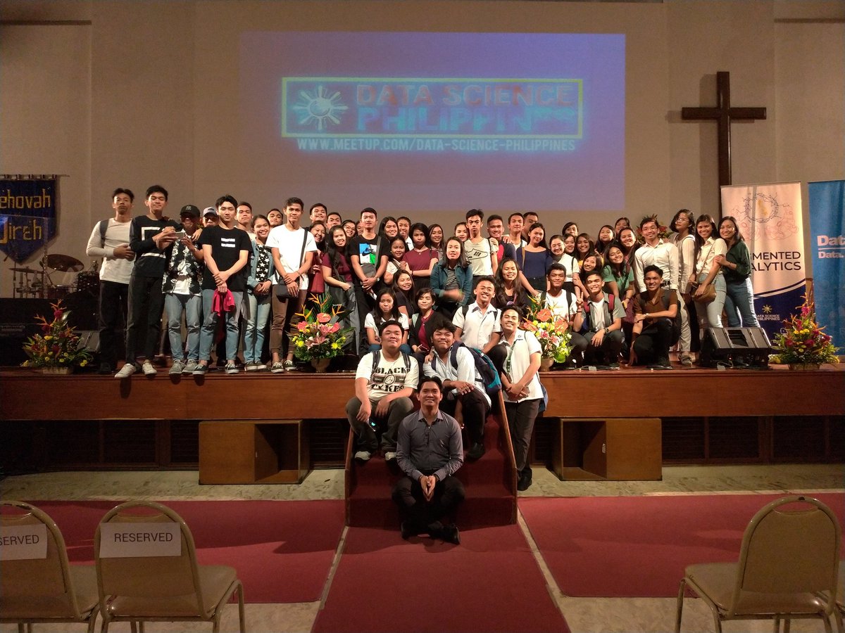 ymerejlari's tweet image. Mas gusto ko tong seminar kesa nung una 😁 

#AugmentedAnalytics #DataSciencePH