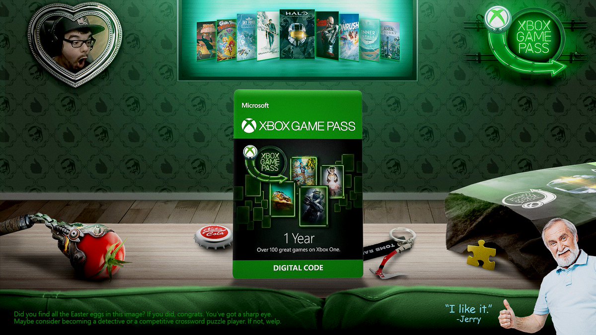 XboxGamePass's tweet image. RT and follow for a chance to win a year of Xbox Game Pass. Low risk, high reward, baby.