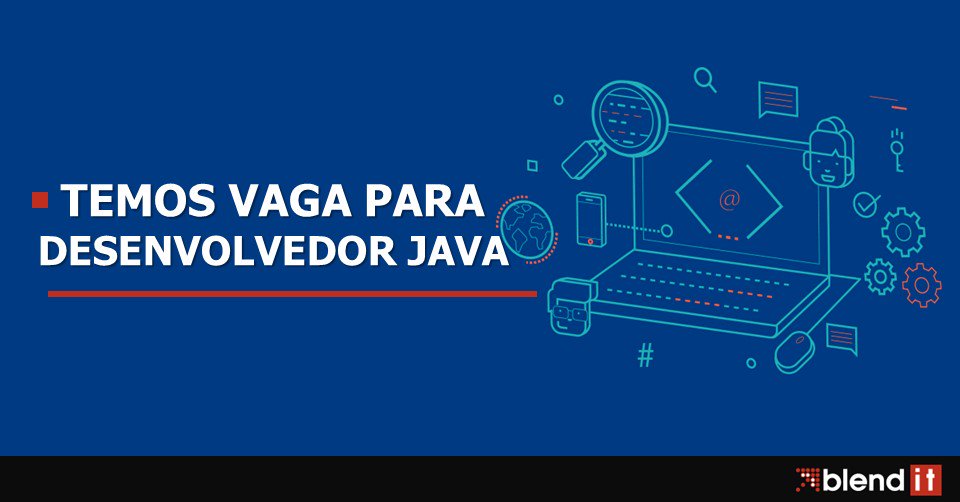 blenditconsult's tweet image. Oportunidade para Desenvolvedor JAVA Pleno, em São Paulo/SP (Zona Sul), prazo Indeterminado.
Venha trabalhar na Blend IT! #VagasTI #VagasJAVA #DesenvolvedorJAVA
recruit.zoho.com/recruit/ViewJo…