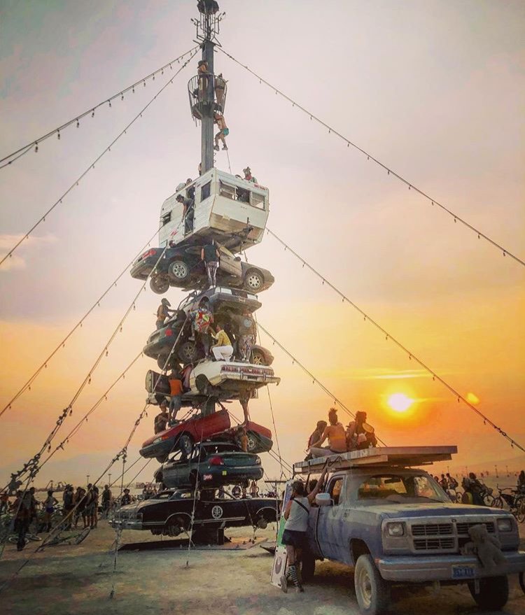 incitemachines's tweet photo. Looks like #BurningMan went full #MadMax this year! https://t.co/4vXkaAZk7I
