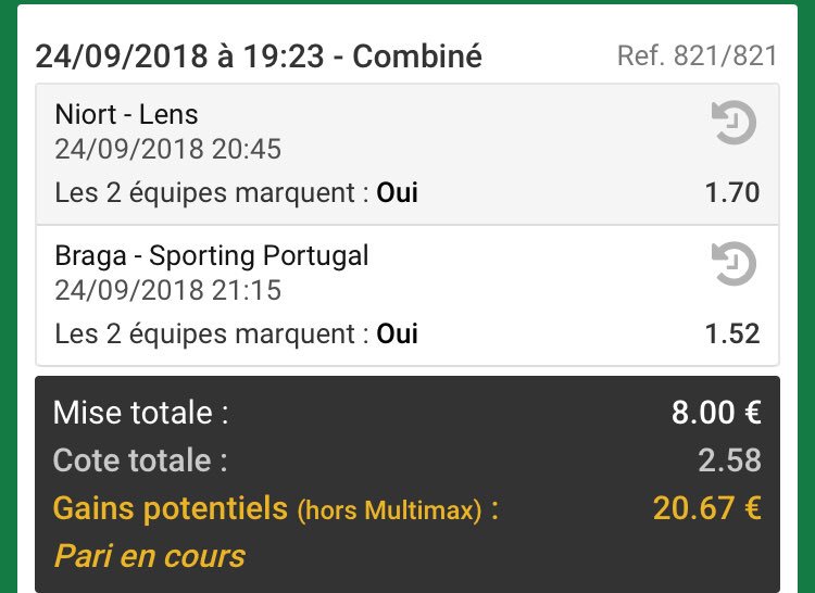 PronoSyst's tweet image. #Unibet #ParionSport