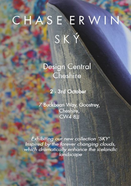 Excited to be showcasing our latest collection SKÝ at Design Central Cheshire next week. Join us from 2-3rd October, See you there! <a href="/designcentraluk/">Design Central</a>