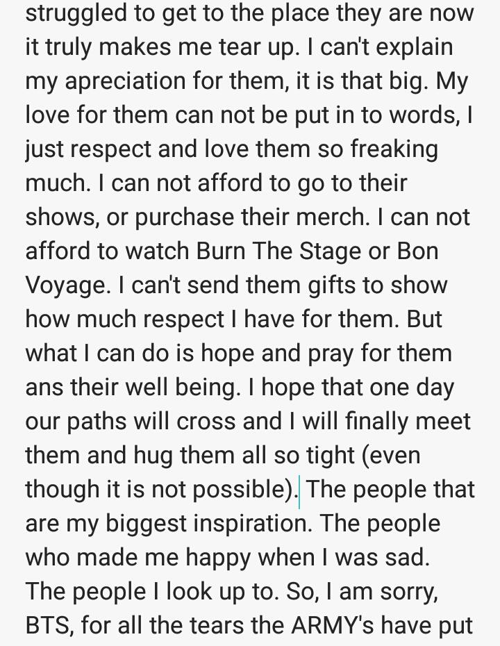 _emilosevic_'s tweet photo. @bts_bighit @BigHitEnt @BTS_twt I know they probably won't read it, but I needed to get it out. I purple you 💜. https://t.co/q1EZXD7p3b