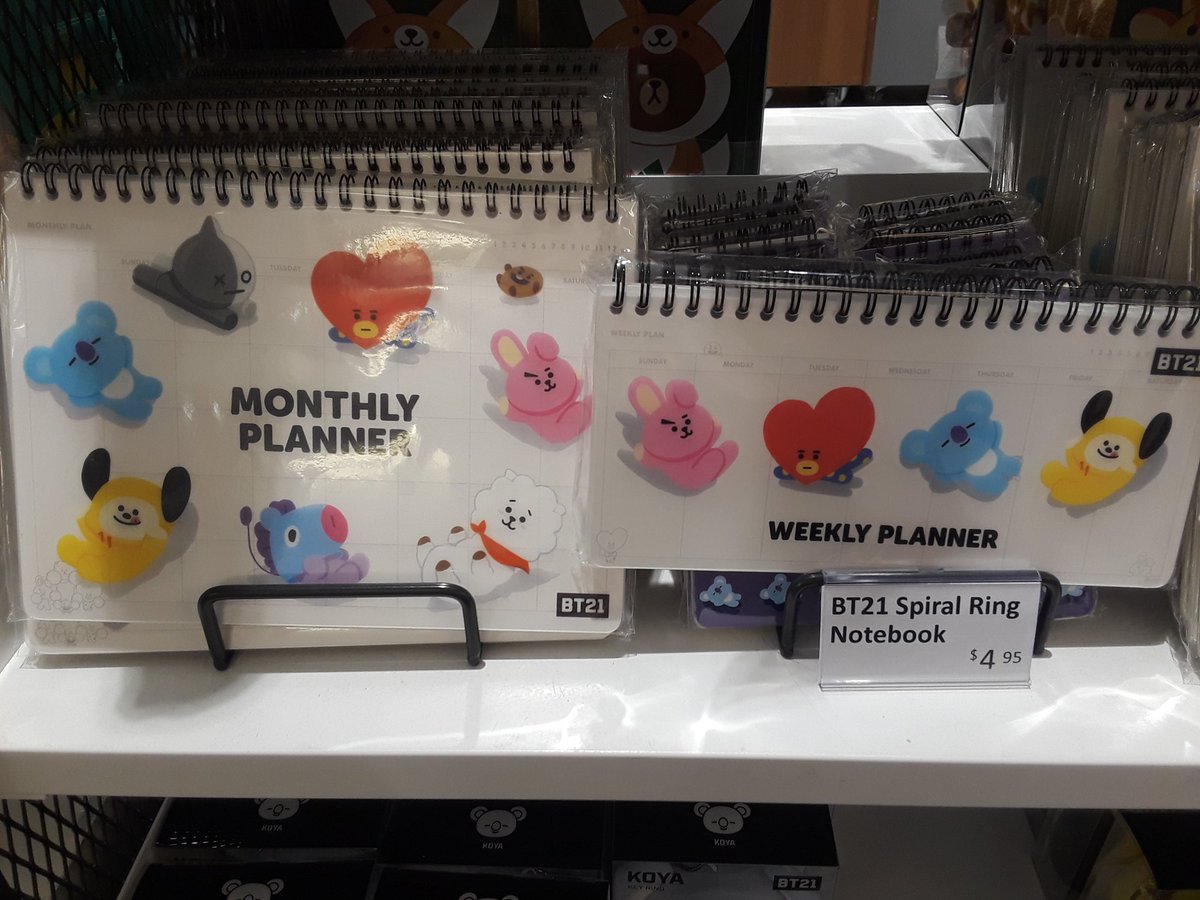 Selling Newly Arrived BT21 Items  from the NYC Line Store 
